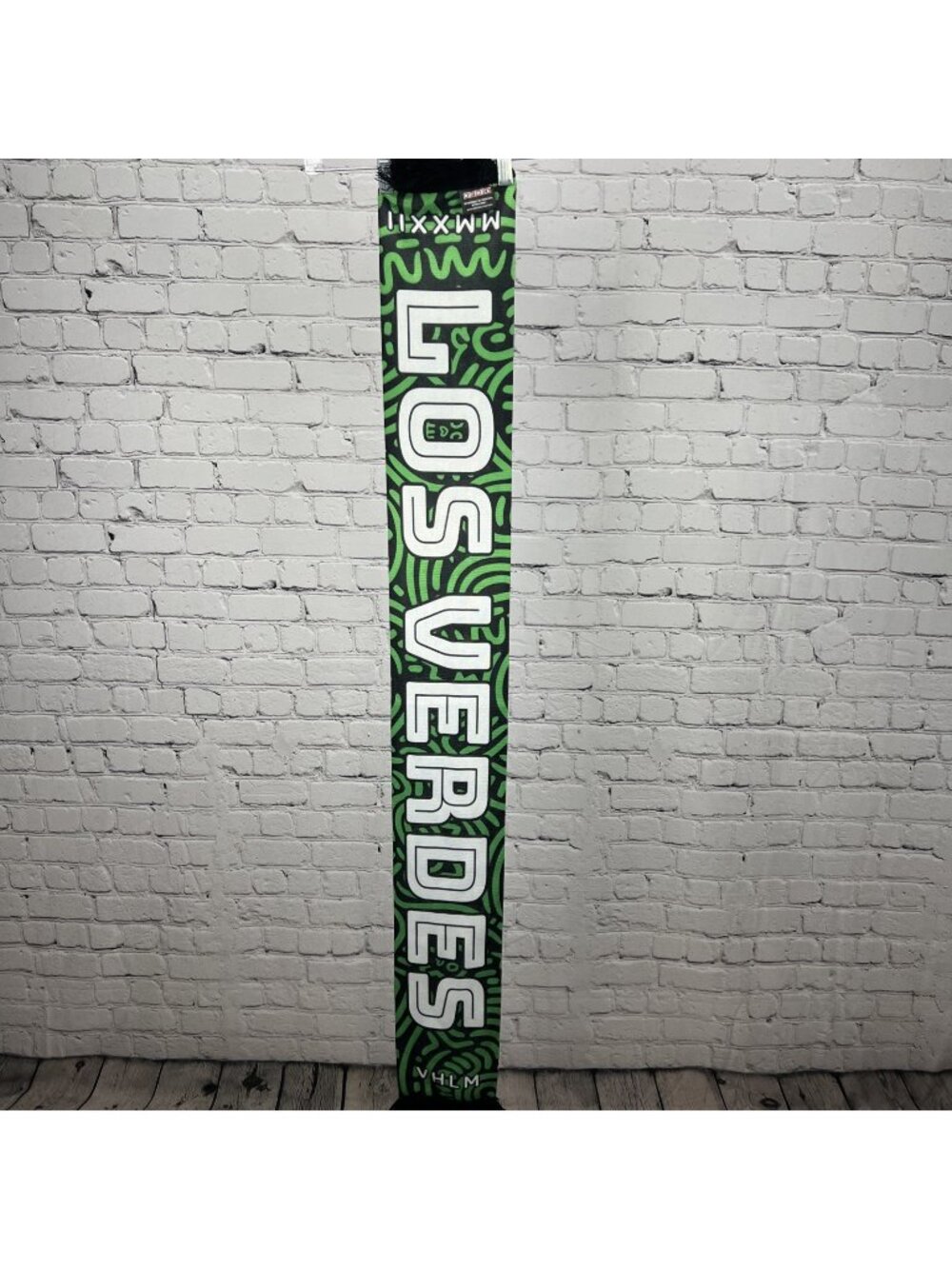 Austin FC Green Black Los Verdes Hasta La Muerte Football MLS Soccer Scarf 54”